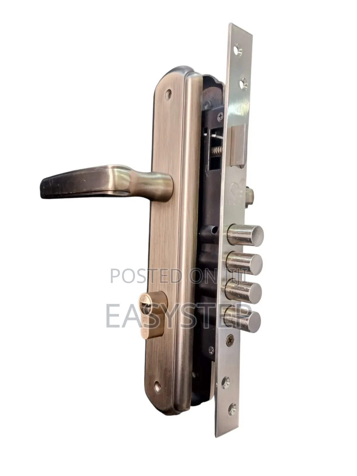 Heavy Duty Steel Door Lock-Feality With Multiboltblock System 4 Pin