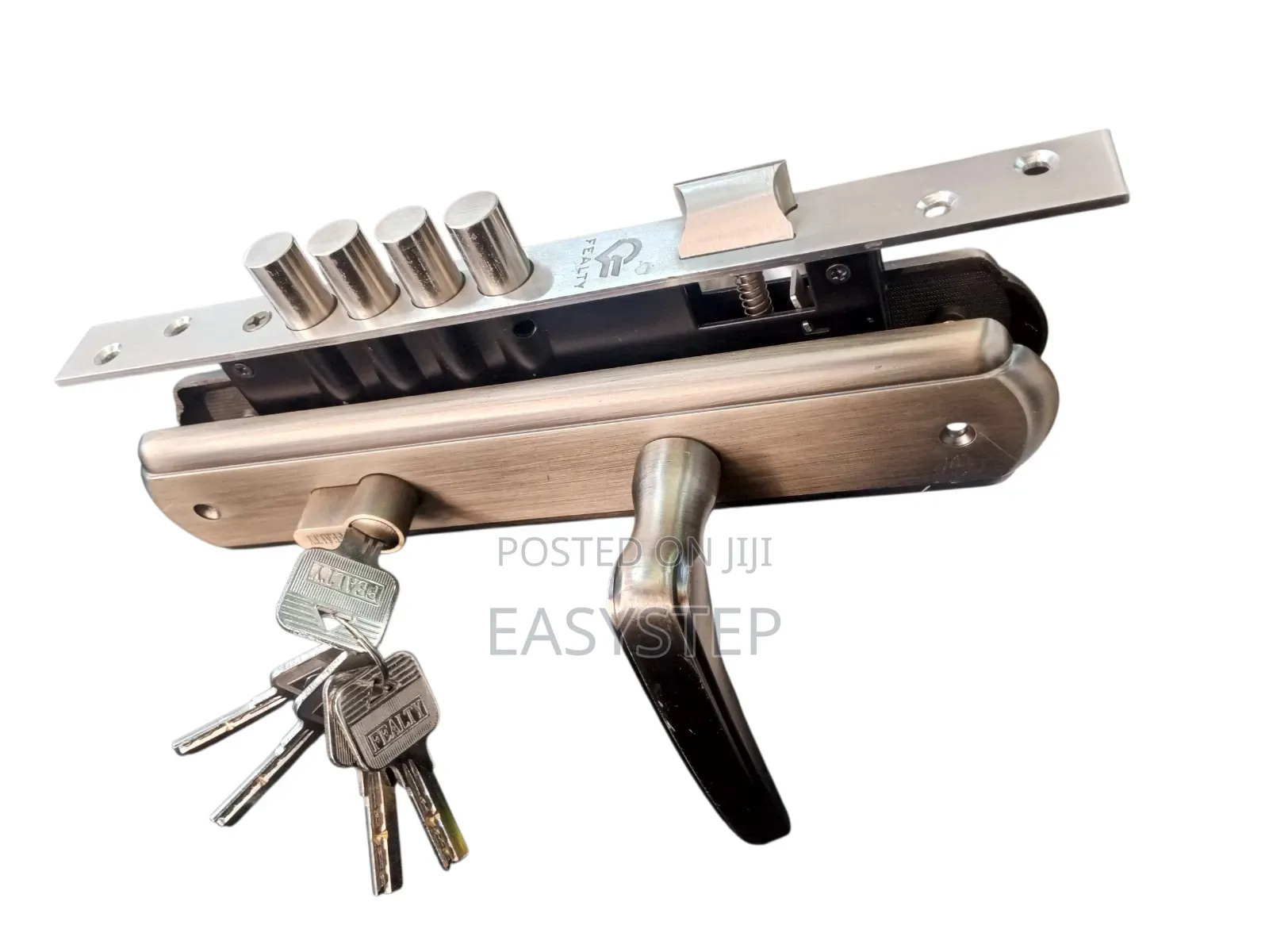 Heavy Duty Steel Door Lock-Feality With Multiboltblock System 4 Pin