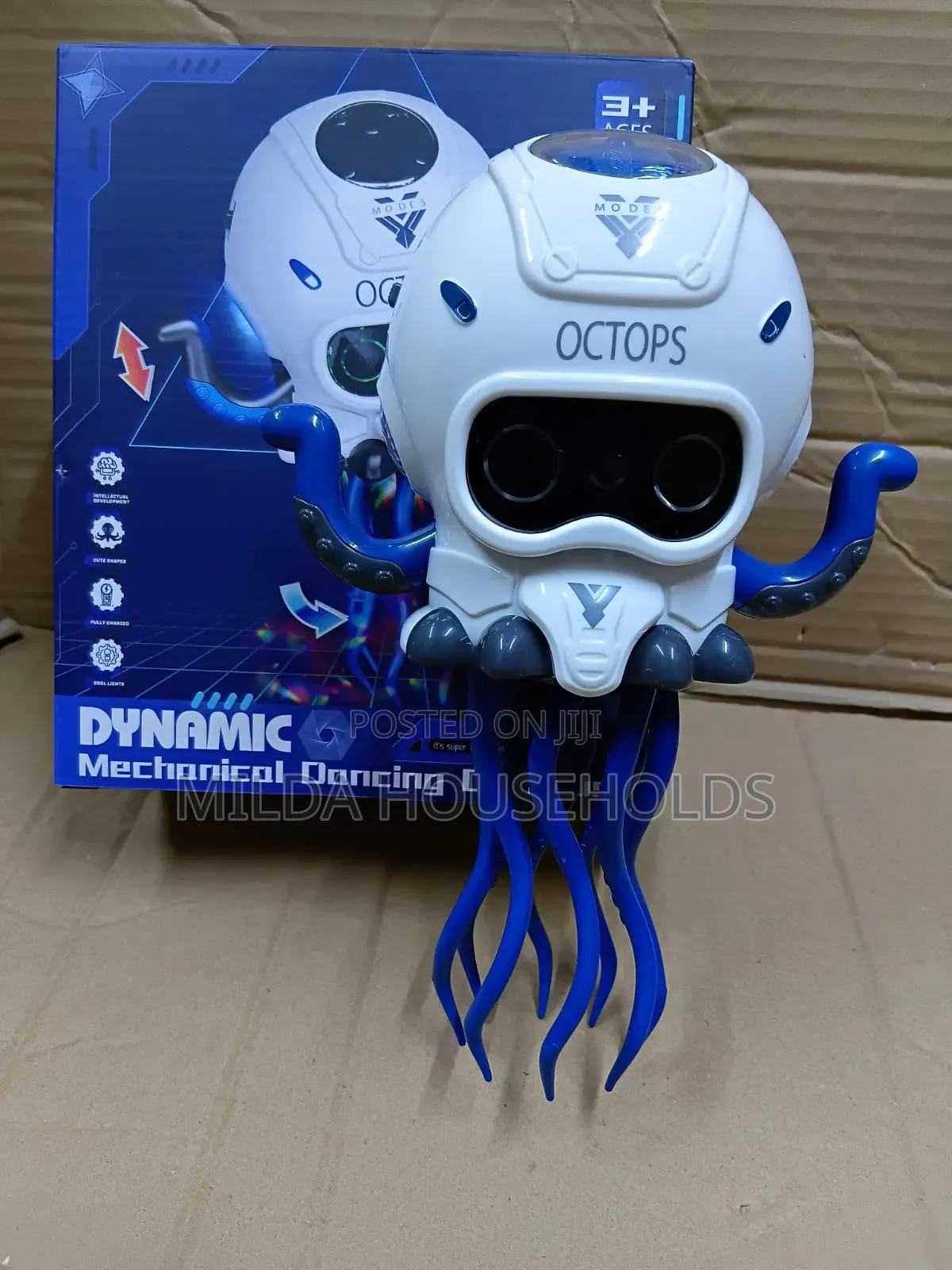 Dancing Octopus Musical With Lights