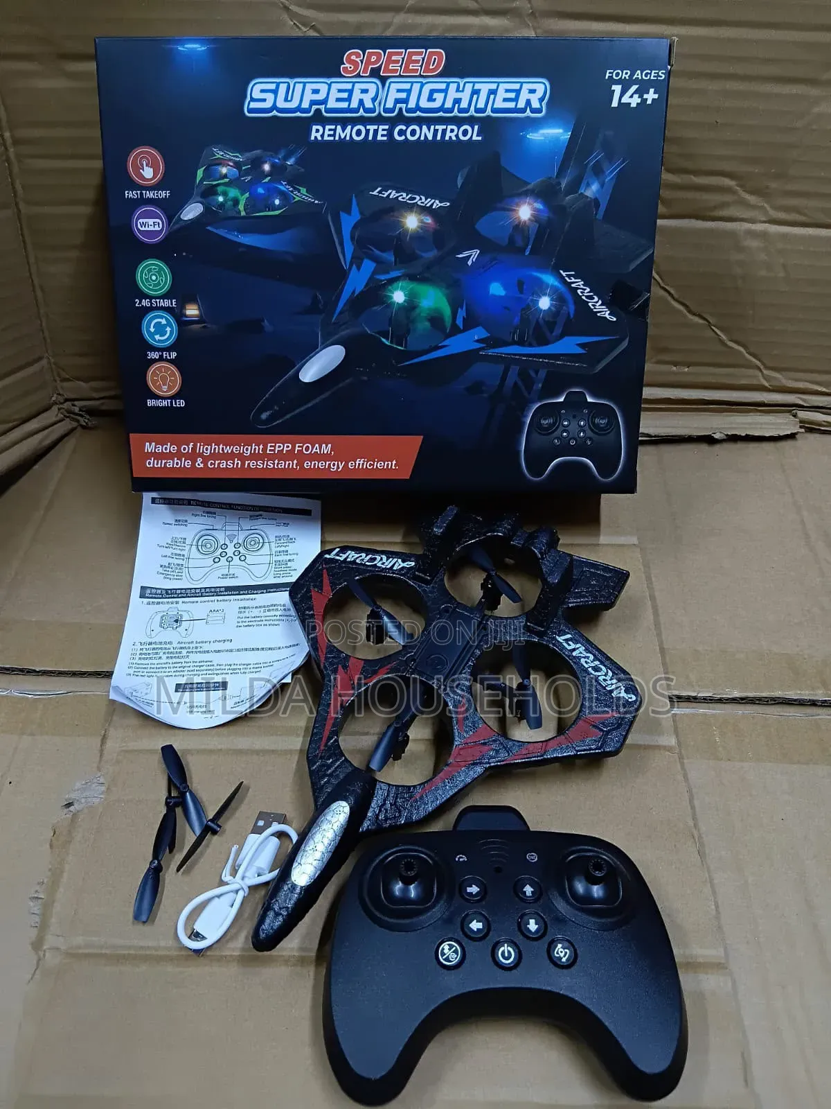 Rechargeable Remote Controlled Jet Fighter