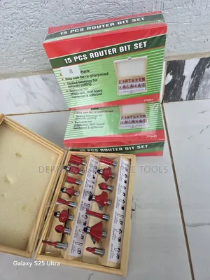15pcs Router Bits 8mm