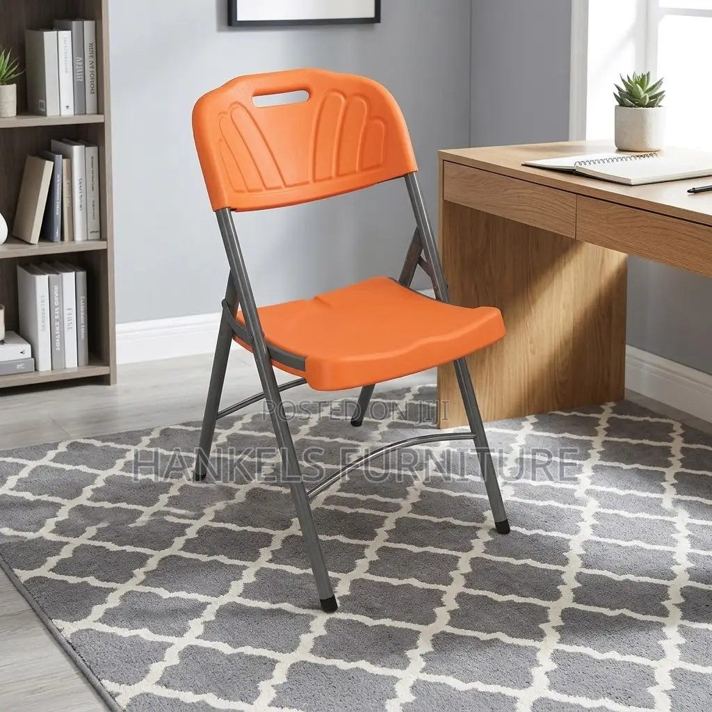 Orange Foldable Chair