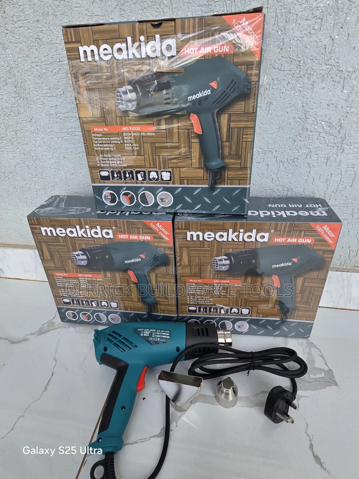 Meakida Heatgun 2000watts