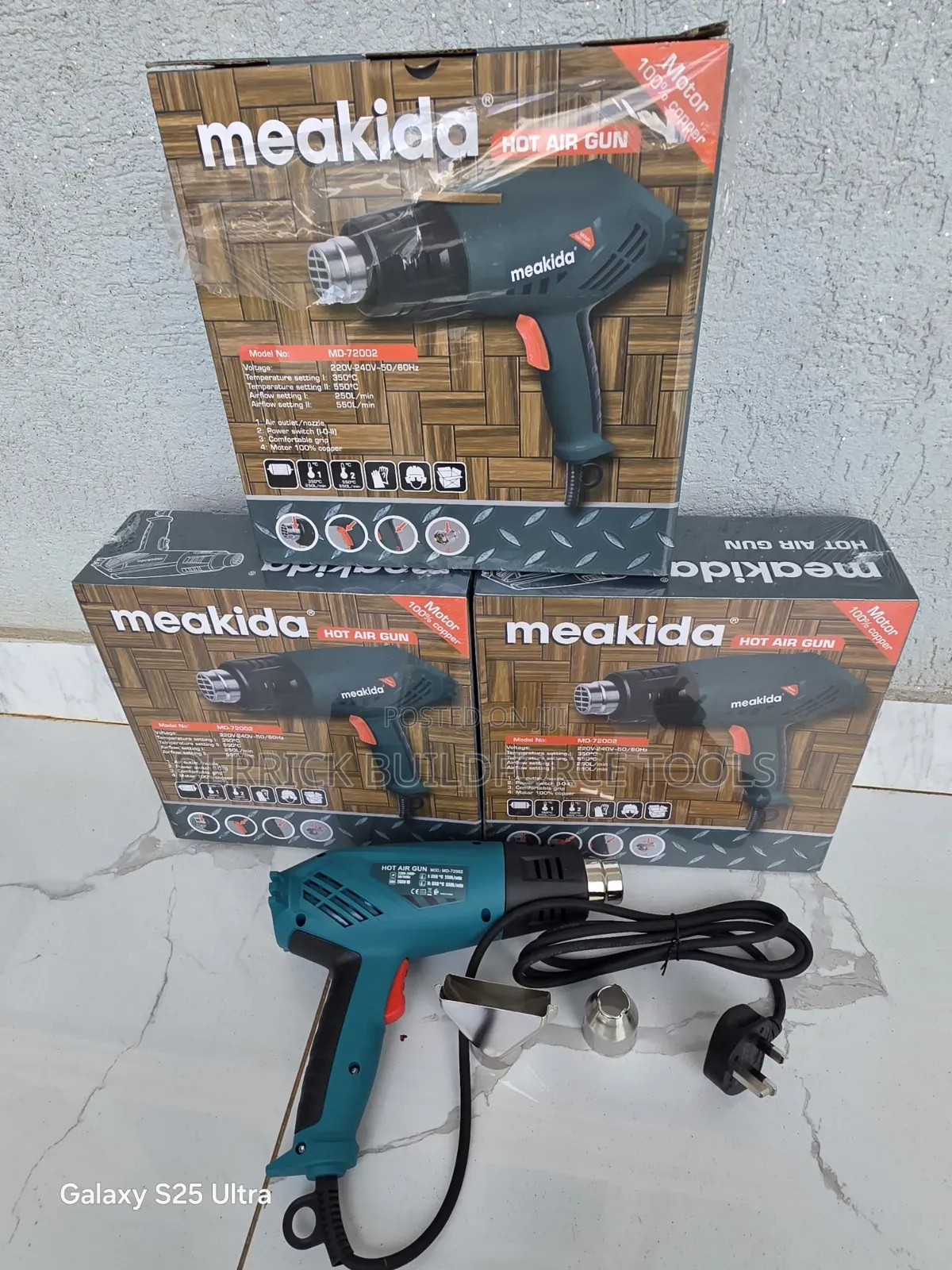 Meakida Heatgun 2000watts