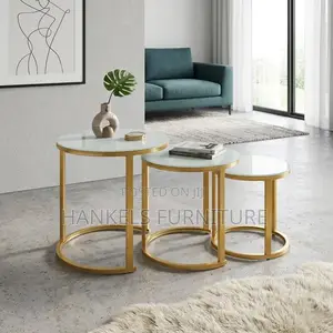 Nesting Coffee Table Stools