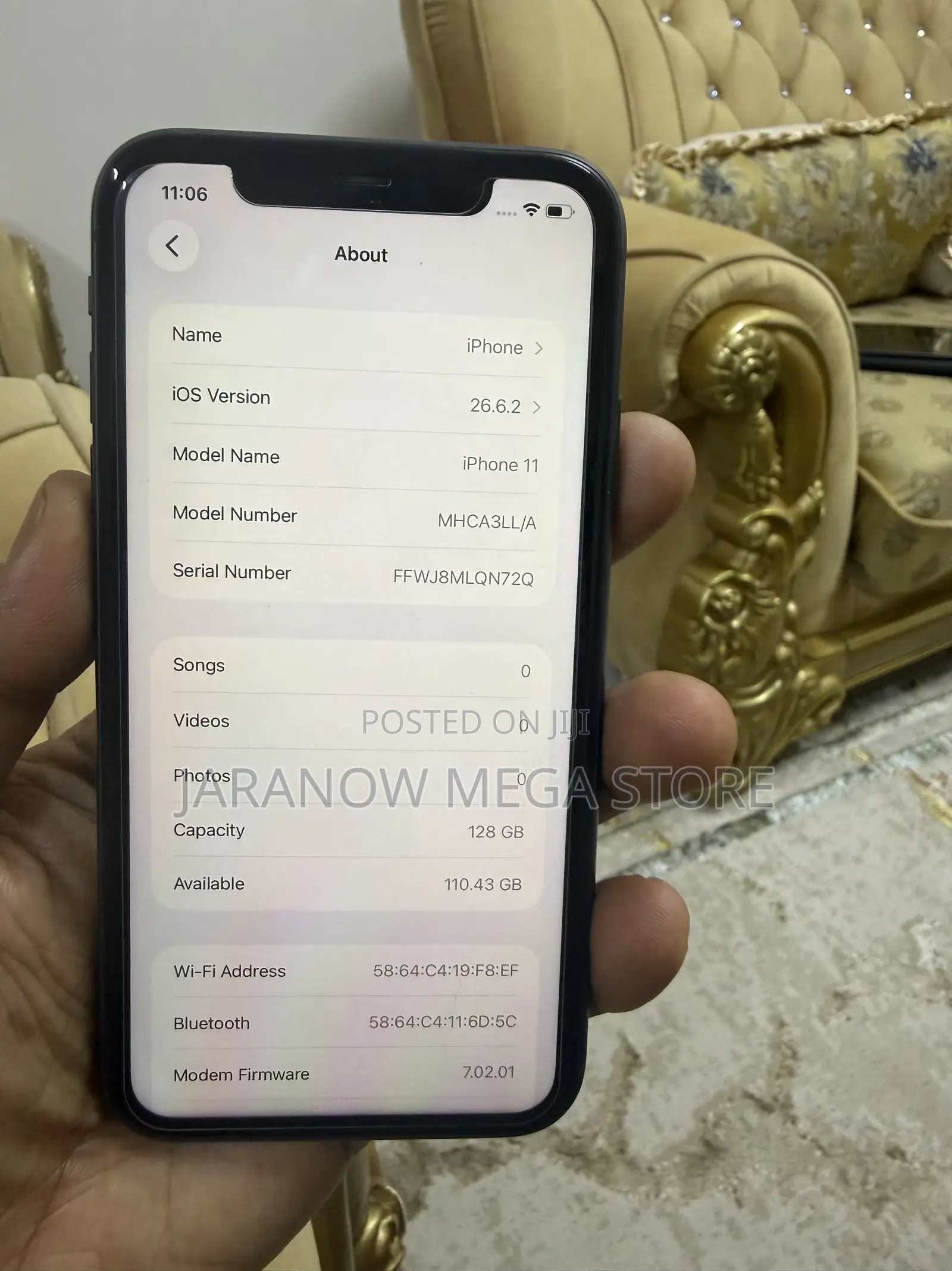 Apple iPhone 11 128 GB Black