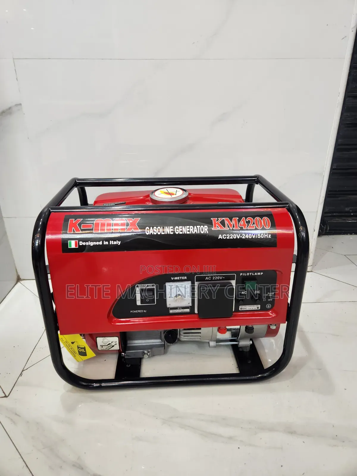 K-Max KM4200 1.2 kVA Portable Gasoline Generator