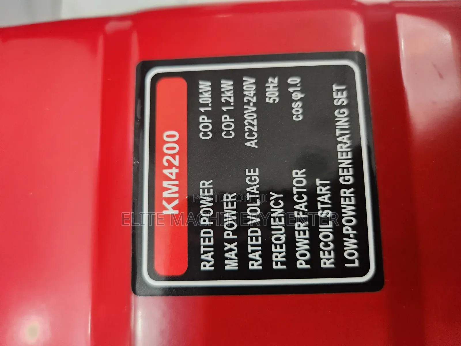 K-Max KM4200 1.2 kVA Portable Gasoline Generator