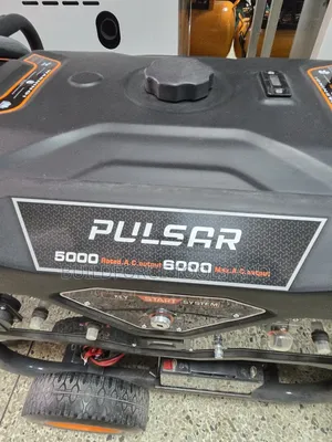 Pulsar 6KW Portable Gasoline Generator With Key Start and Wheels