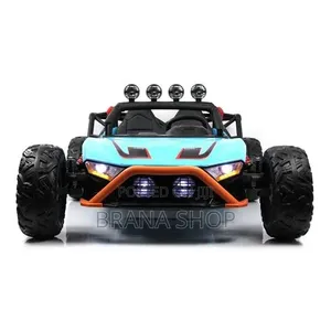 **24V Monster 2-Seater Ride-on Car With Remote Control – Blue **