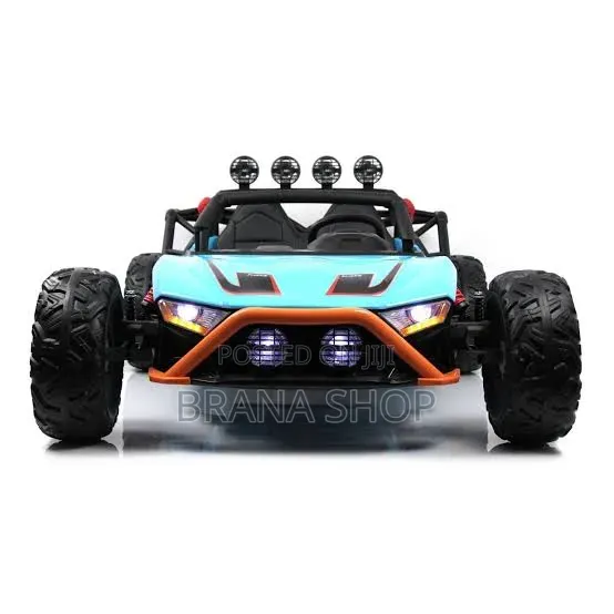 **24V Monster 2-Seater Ride-on Car With Remote Control – Blue **