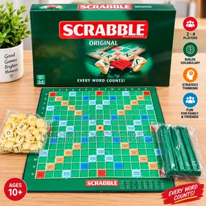 Scrabble Original Board Game for Family Game Time