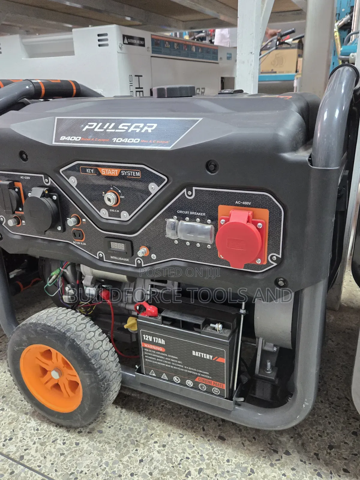 Pulsar 13KVA Dual Phase Heavy-Duty Portable Gasoline Generator