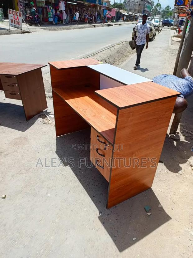 Digital Combination Executive Modern Reception Desk - thumbnail 2