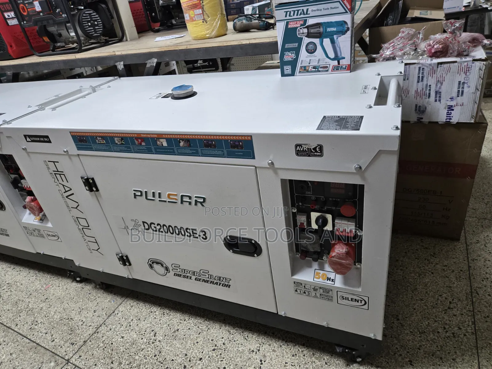 Pulsar 21 KVA 3 Phase DG20000SE-3 Heavy Duty Silent Diesel Generator