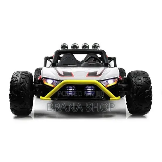 **Mega Buggy Beast 24V 400W Kids Electric Buggy – White **