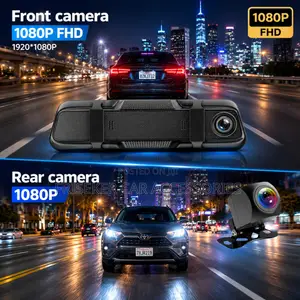 Frisker 10" Hd Wifi Dual Dash Cam