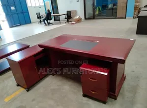 Pure Mahogany Executive Modern Desk