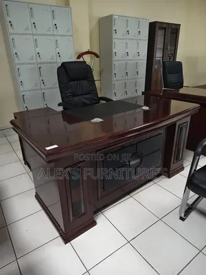 Pure Mahogany Executive Modern Desk
