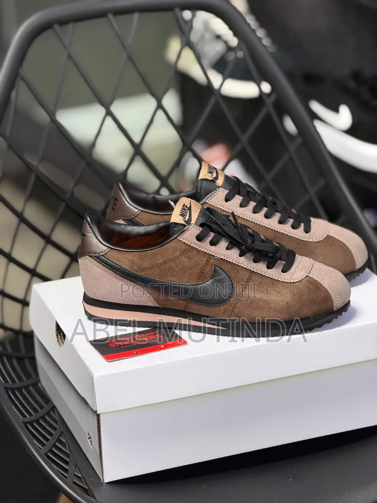 Brown Suede Nike Cortez