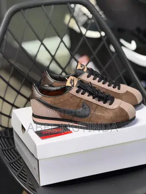 Brown Suede Nike Cortez