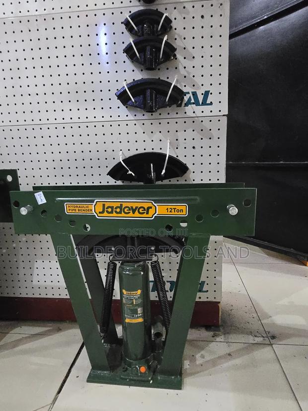 Jadever 12-Ton Hydraulic Pipe Bender - main view