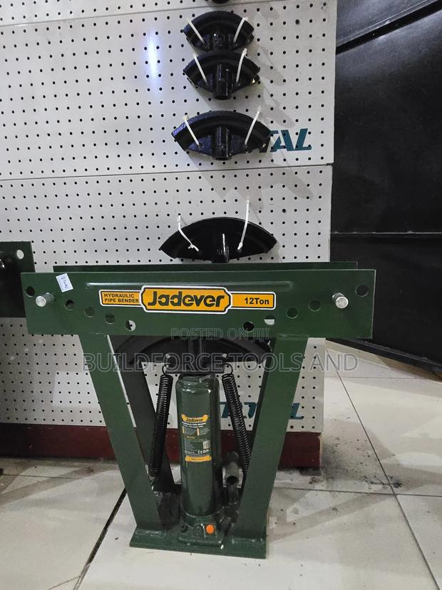 Jadever 12-Ton Hydraulic Pipe Bender - thumbnail 2