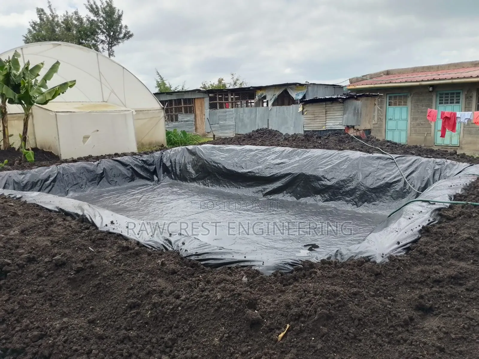 Dam Liner Installation