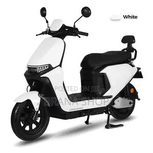 **White Kenbo Electric Scooter – Stylish Personal Transport **