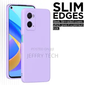 Soft Silicone Slim Fit Cover Case for OPPO A77 - Purple