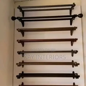 Strong Rods for Beautiful Curtain Installations.