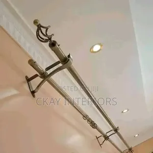 3m Good Quality Single Adjustable Curtain Rods