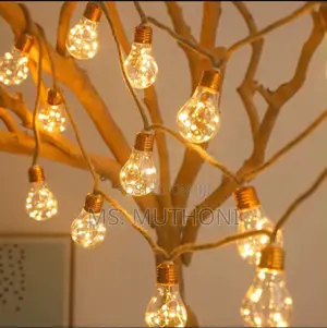10m Vintage Hemp Rope Christmas Lights — USB + Solar | in Outdoor