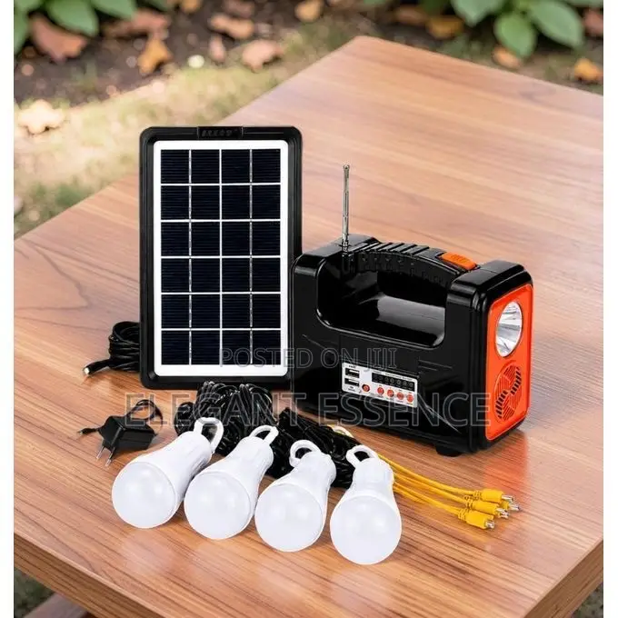 Dat Home Solar Lighting System With FM Radio