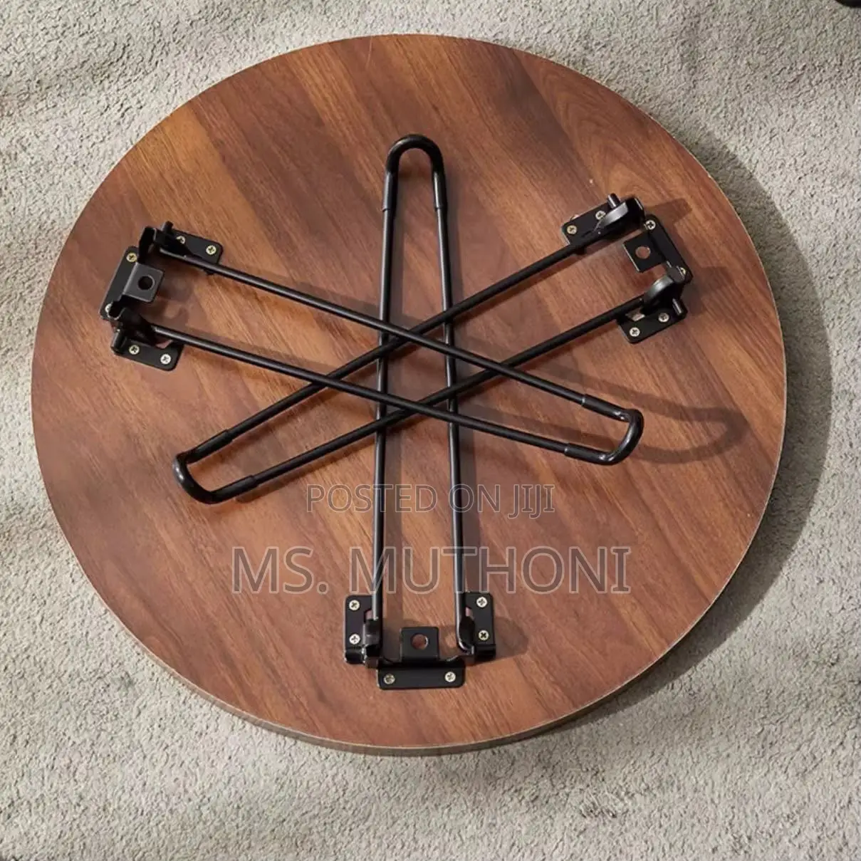 *Foldable 2-in-1 Nesting Coffee Table Set