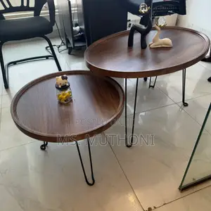 *Foldable 2-in-1 Nesting Coffee Table Set