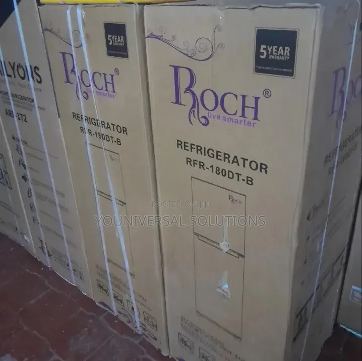 Roch 138litres Double Door Refrigerator