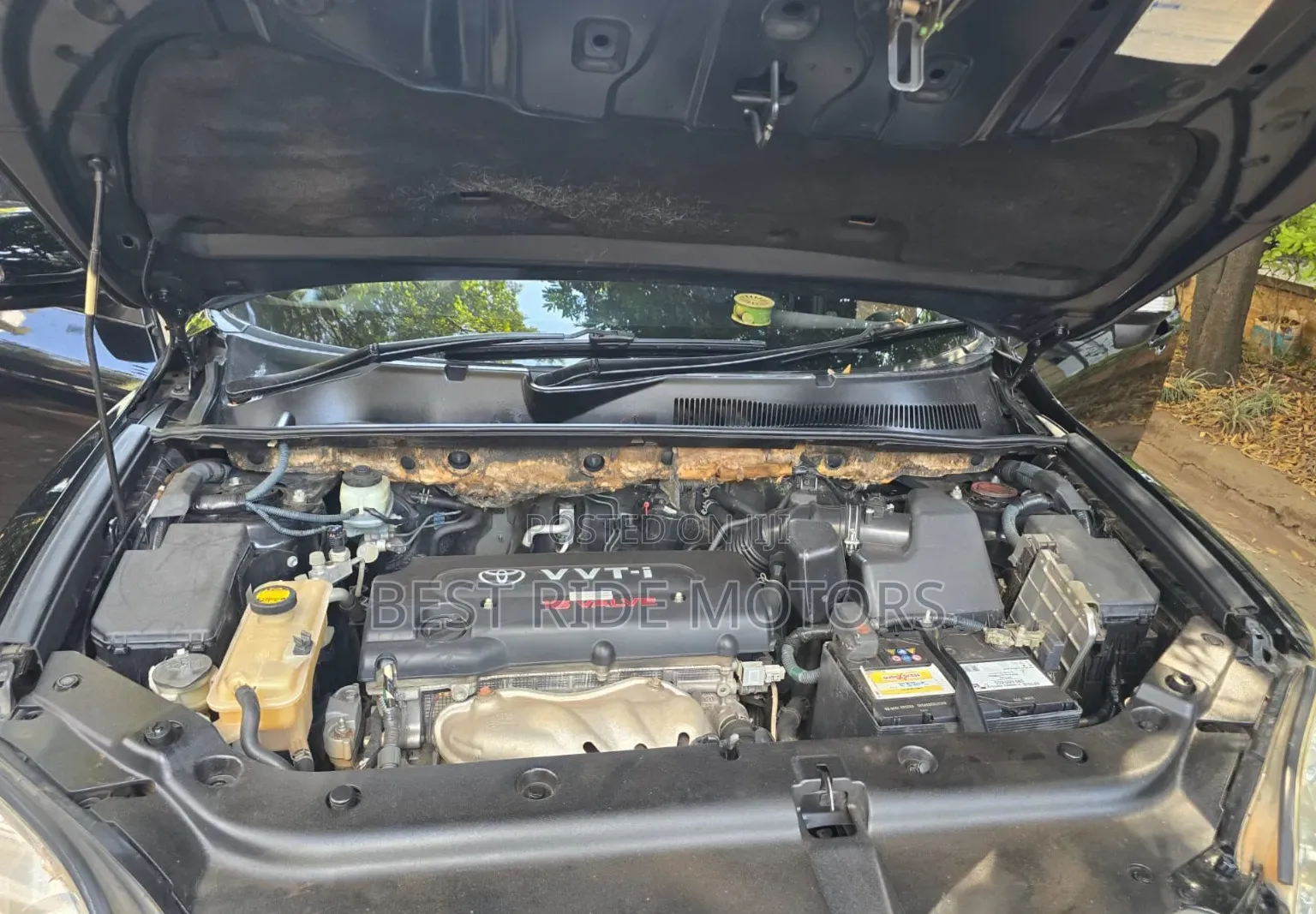 Toyota Vanguard 2012 Black