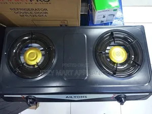 Ailyons Stainless Steel 2 Burner Gas Stove