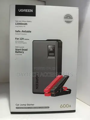 The UGREEN ES702 12000mAh Car Jump Starter (Model 35977)