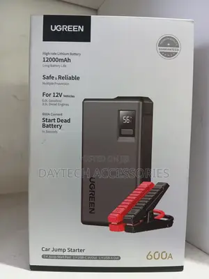 UGREEN 600A / 1000A Car Battery Jump Starter 12000mAh – ES702