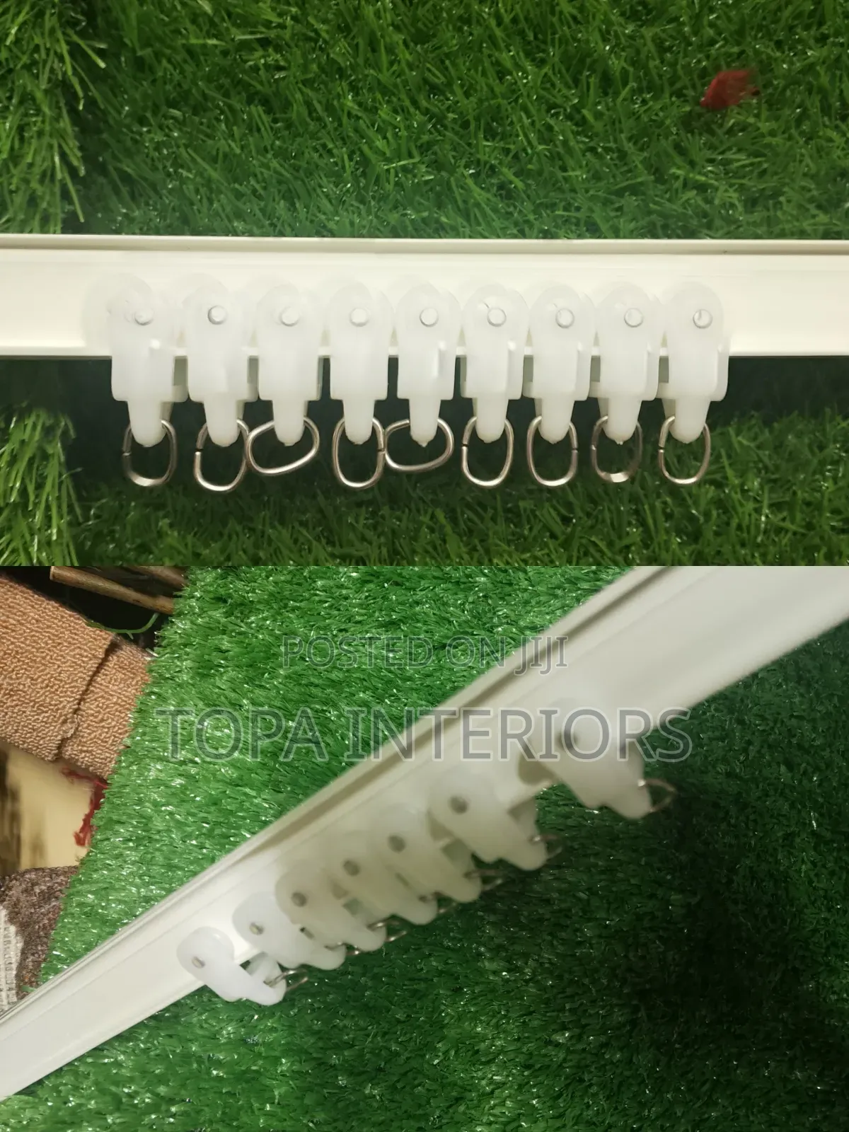 Curtain Rail Track Accessories Drapery Plastic Curtain Runners