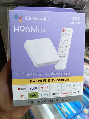 H96 Max Android 14.0 Smart TV Box