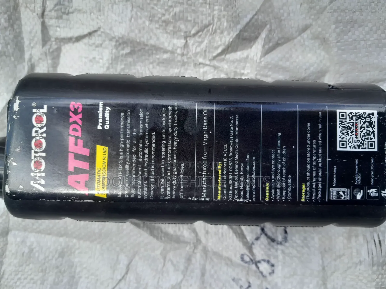 Dx3 Atf Dextron 3 Motorol Automatic Transmission Fluid 1ltr Litre Dx3