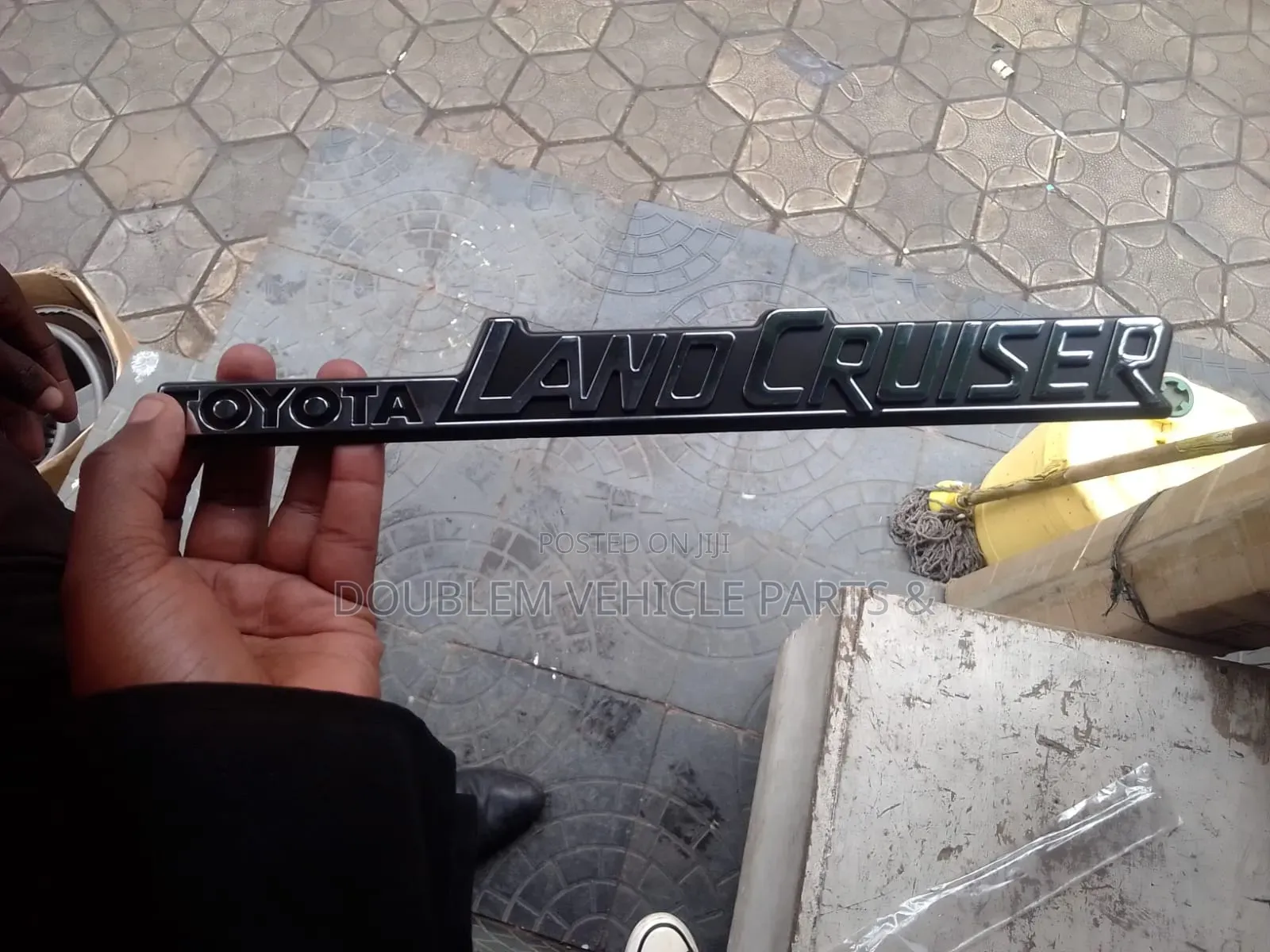 Emblem Logo Toyota Landcruiser Side Apron Badge Name Plate Universal