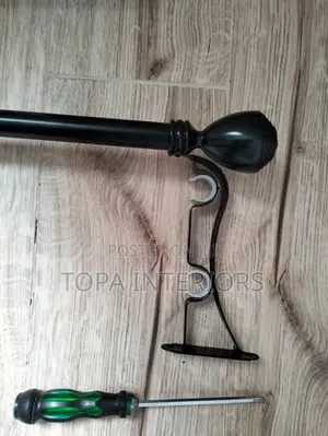 Generic Powder Coated Jua Kali Curtain Rods and Accessories