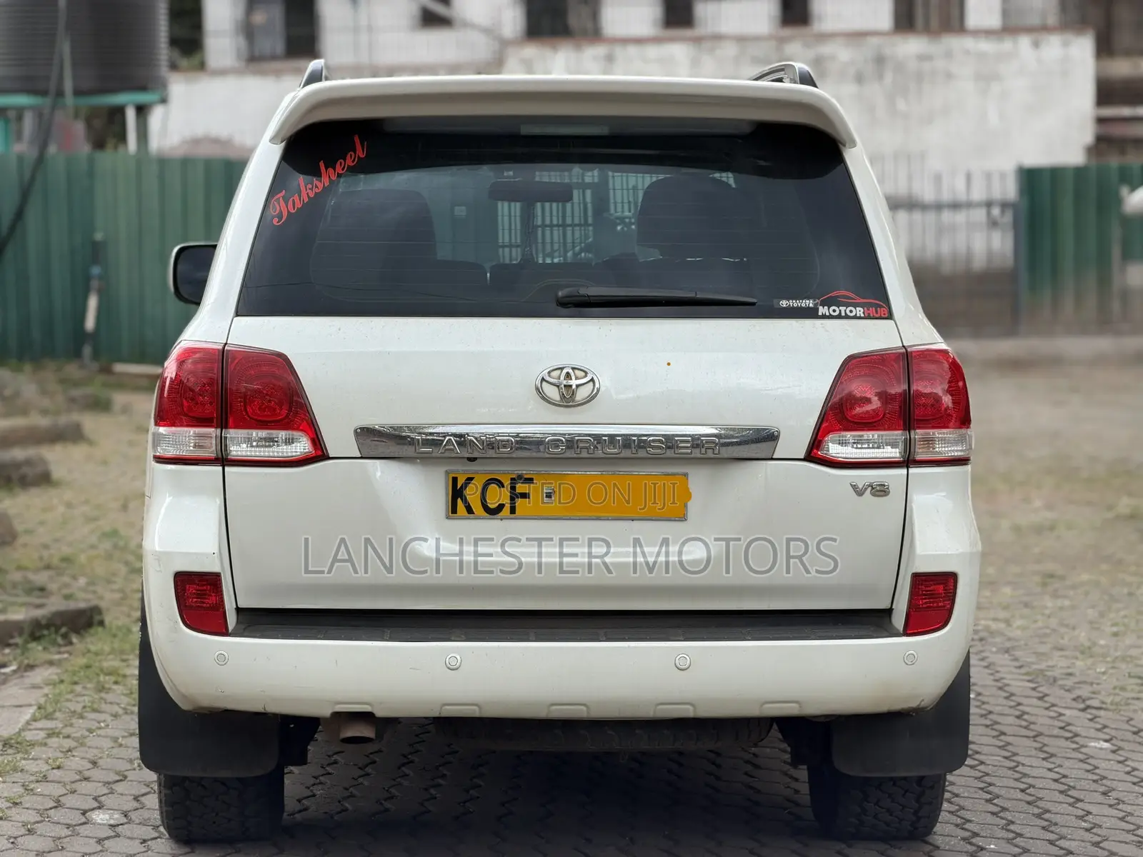 Toyota Land Cruiser 2008 White