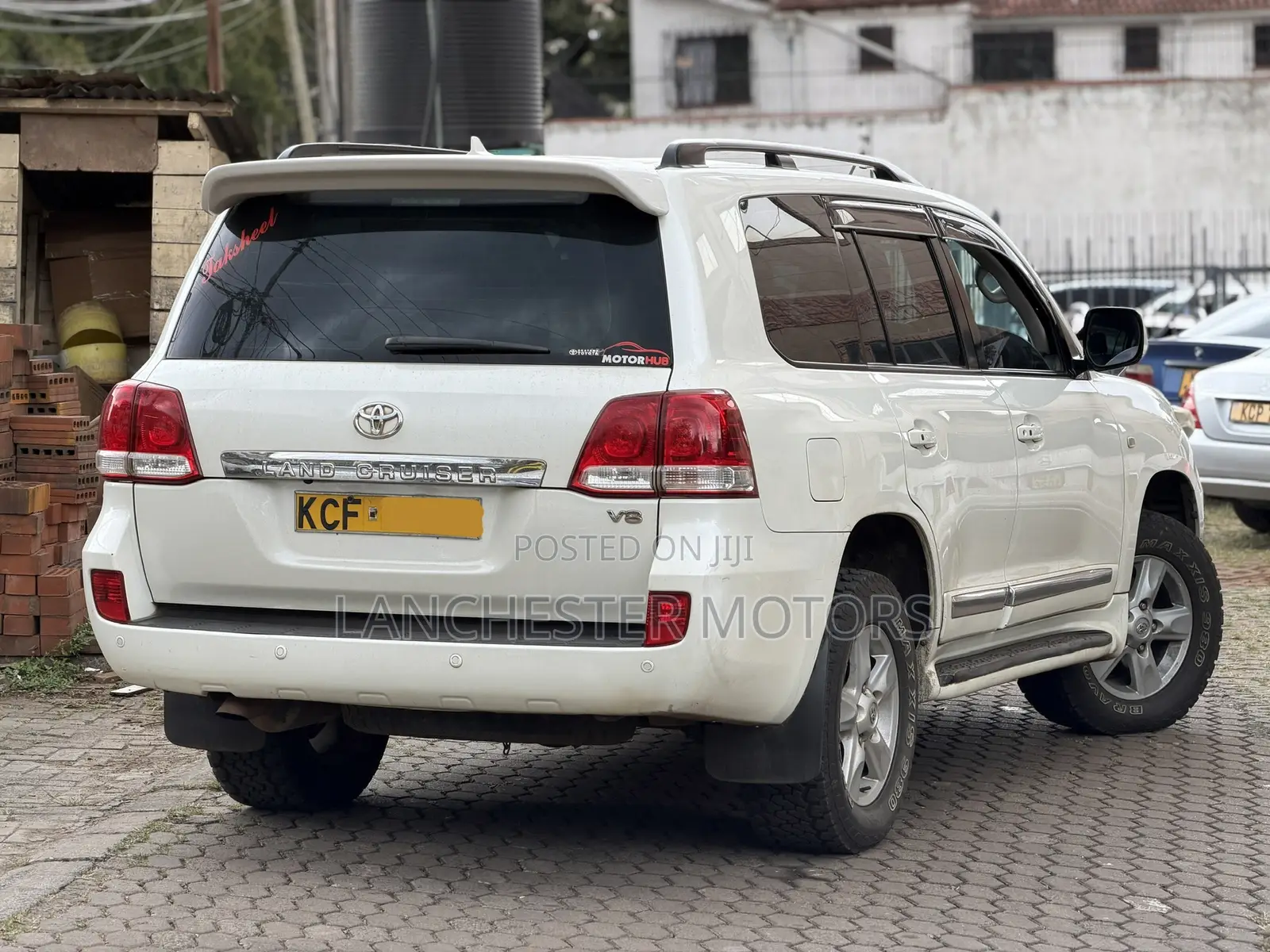 Toyota Land Cruiser 2008 White