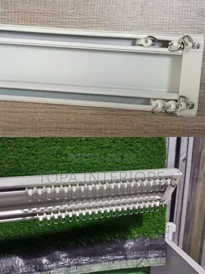 Ceiling Mounted Durable Modern Double Curtain Track Rail