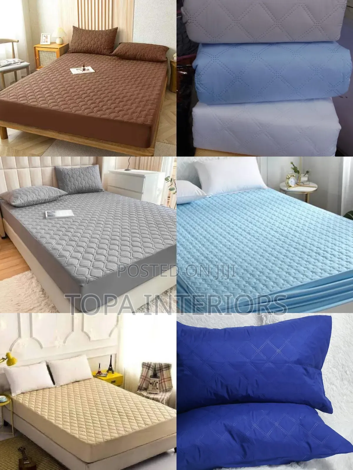 4x6 Waterproof Quilted Mattress Protector Covers